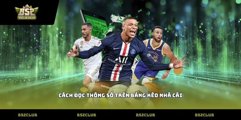 Cách đọc thông số trên bảng kèo nhà cái
