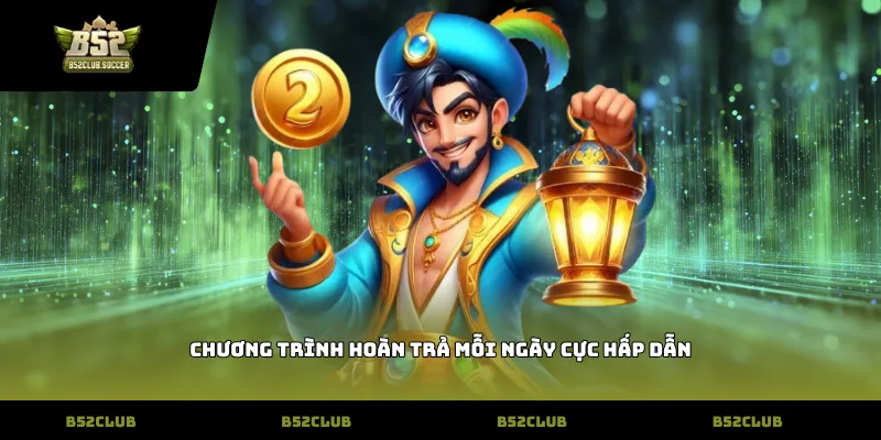 Chương trình hoàn trả mỗi ngày cực hấp dẫn